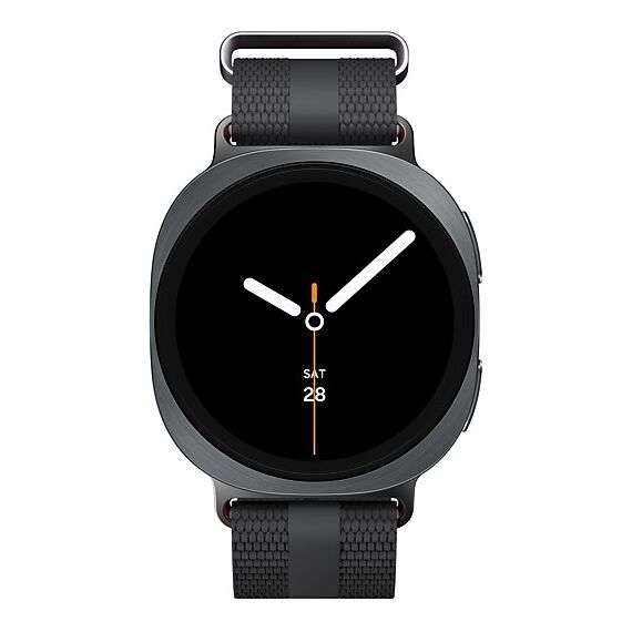 Galaxy Watch 8 | 44 мм | 4G LTE | Graphite | Athleisure/Graphite | S/M, Тип ремешка : Athleisure, Размер корпуса : 44 мм, Цвет: Graphite, Цвет ремешка: Graphite, Размер ремешка : S/M, Подключение часов : Bluetooth / Wi-Fi + 4G LTE, изображение 3